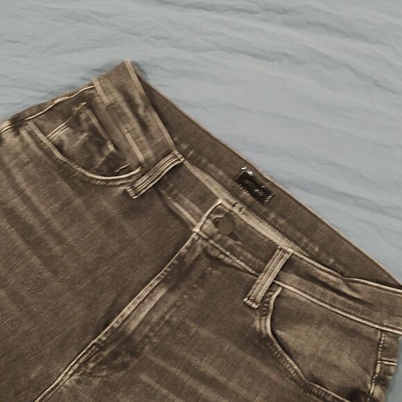 MOTHER The Ditcher Zip Ankle Jeans Womens 28, Smoking Section Black - Picture 4 of 10